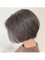 ガーランドウメダ(Garland umeda)&nbsp;王道ショートボブ×シアーベージュ