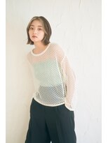 リトル 心斎橋(little)&nbsp;大人クールな切りっぱなしボブ