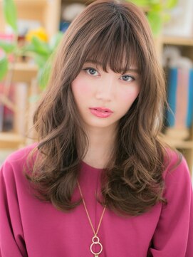 カバーヘア ブリス 志木南口駅前店(COVER HAIR bliss) 外国人風ウェーブ巻きオンブレレイヤーロングa志木20代30代40代