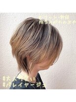 ワット 原宿店(W)&nbsp;【W-ワット-原宿店】＊大人可愛いバレイヤージュ＊