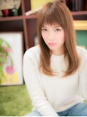 外国人風小顔ストレートシースルーバンクc5浦和10代20代30代