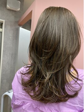 カームバイリコ 学芸大学(calm by liko) 美髪/大人かわいい/こなれミディ/サンドベージュ[学芸大学]