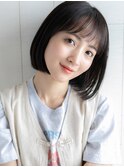 《calico》暗髪ボブ*切りっぱなしボブ*丸みボブ*