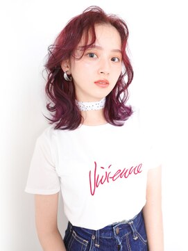 イリス(Iris.) 韓国風ミディアムレイヤー◎【寄玉】