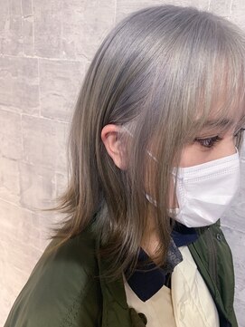 リル(lil) シルバーアッシュ【イルミナカラー/宇都宮美容室/鹿沼美容室】