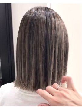 アンブルリュクス 中野(amble luxe) アッシュベージュ/イルミナカラー/髪質改善/TOKIO/中野