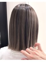 アンブルリュクス 中野(amble luxe) アッシュベージュ/イルミナカラー/髪質改善/TOKIO/中野