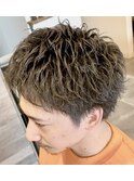 ラフショート×ラフカールパーマ