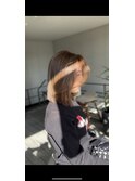 大人フェイスレイヤー重めボブ【広尾/恵比寿】