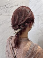 ベイリコルド(Bei Licoldo.)&nbsp;ペールピンクにあみおろしでお呼ばれヘアセット！