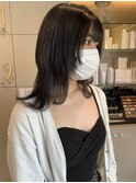 《畑中結衣》ウルフカット/レイヤーカット/顔周りカット