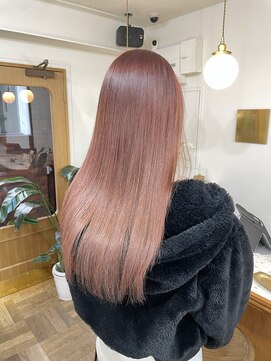 シエン 恵比寿(CIEN) ハッシュカットイメチェン似合わせカットオレンジブラウンカラー