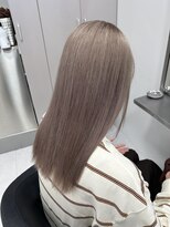 ベレーザ 渋谷(BELEZA)&nbsp;ミルクティーグレージュ/渋谷/原宿/ケアブリーチ/ハイトーン