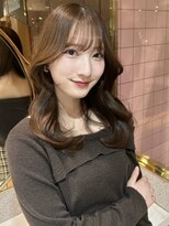 ルームバイシー 新宿(Loom. by Sea)&nbsp;韓国風前髪×レイヤーカット【髪質改善/新宿/レイヤーカット】