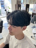 フォルテ 草薙店 ニュアンスパーマ センターパート