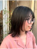 顔周りレイヤーナチュラルボブ