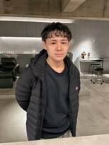 リール(rire)&nbsp;rireニュアンスパーマカルマパーマベリーショートダークアッシュ