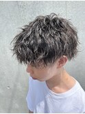 ニュアンス 波巻き ツイストスパイラルパーマ