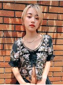 Steelo  大人ハンサムショート×ブロンドベージュ