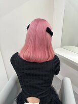 ベレーザ 渋谷(BELEZA)&nbsp;12205ホワイトピンクラベンダーミルクティー髪質改善韓国風巻き