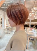 イメチェン外ハネボブ美髪×ブリーチなしレイヤーショート☆4
