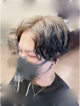 セロ(Sero) ダブルカラー ホワイトベージュ ルーツカラー