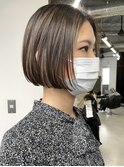 ハイライト/ブルーブラック/ホワイトブロンド/イメチェン/美髪