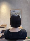 切りっぱなしボブ/bel.有江