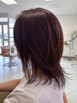 レゴヘアー(LEGO HAIR)の写真/地肌に優しく、しみにくいこだわりの薬剤で敏感肌の方でもカラーを楽しめます☆思わず触れたくなる髪へ…
