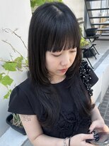 グラン 代官山(Gran)&nbsp;顔まわりレイヤーロングスタイル