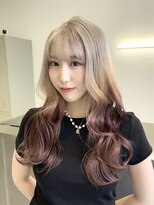 ジア(XIA)&nbsp;デザインカラー/10代20代韓国レイヤーカットケアブリーチ