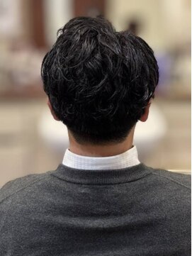 スカイ 亀戸店 (sky) ハイライト/マッシュパーマ/アッシュブラック<理容室>[亀戸]