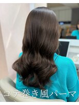 アミー 銀座(Ammy) #コテ巻き風パーマ #パーマロング#韓国風パーマ#デジタルパーマ
