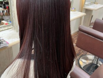 リアン アムール(Lien・amour hair make)の写真/《アルパーク横/駐車場有》大注目★新メニュー『髪質改善』。完全オーダーメイドで毛髪内部まで徹底ケア♪