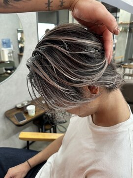 エイム(AiM) メンズバレイヤージュ／センターパート