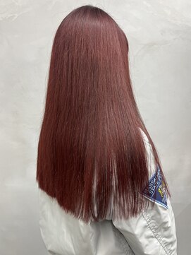 ロックス バイ マグ 松本(rocks BY MAG) チェリーレッド暖色カラーボルドーワインレッド春カラー