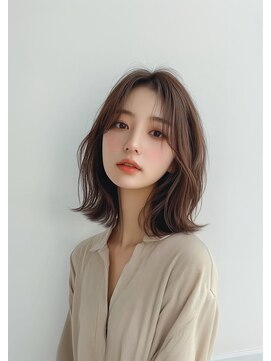 ネックス 表参道本店(nex) #セミロング#表参道駅#ハイライト#白髪ぼかし#白髪#白髪染め