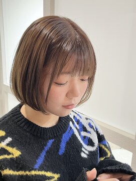 ミニボブ/ボブカット/レディースカット/弘前市