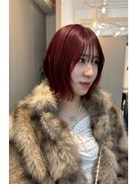 ジーナ メゾン 札幌(Zina Maison) 美髪*チェリーレッド*髪質改善*Zina Maison 札幌