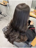 艶髪ロング　ラベンダーアッシュ