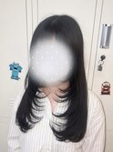 レイヤー／顔まわりレイヤー／ハッシュカット／韓国レイヤー