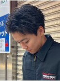 アップバング/フェザーパーマ/フェード/ツイスト/men's