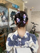 ハウス(HAUS.)&nbsp;浴衣/ヘアアレンジ/アップスタイル
