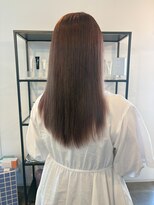 クララジャパン ナベシマ(CLALA JAPAN Nabeshima)&nbsp;グレージュ　艶髪　髪質改善　ブリーチ　ピンクベージュ　韓国風