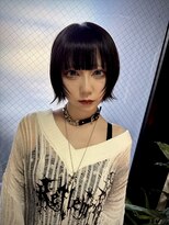 イリス 心斎橋(.elice)&nbsp;前髪ショートベリーショートミニウルフカットショートウルフ