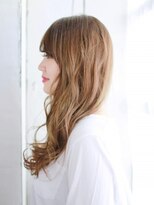 ナル 白山神社参道通り店(nalu)&nbsp;ツヤ感ヌーディーベージュのミックスカール