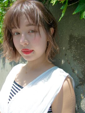 ルティア 池袋(Lutia) ゆるふわウェーブボブ