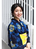 浴衣美人/浴衣ヘア・着物スタイル・浴衣スタイル