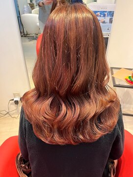 ヘアーリゾートラシックアールプラス(hair resort lachiq R+) 《R＋》ハイライト☆ピンクヘア