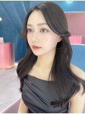 new open☆【juu.】gray black×センターパート